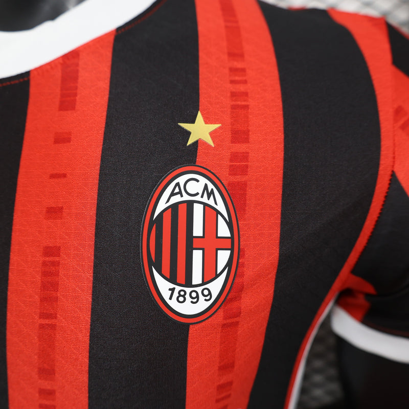 Camisola AC Milan - Home 2024/2025 (Versão Jogador)