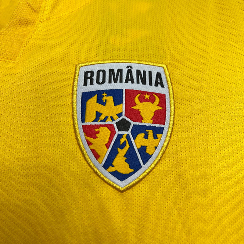 Camisola Romênia - Home 2024/25