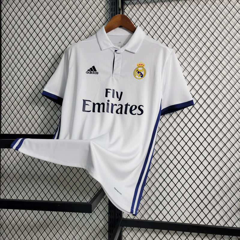 Camisola Retro Real Madrid - Home 2016/17