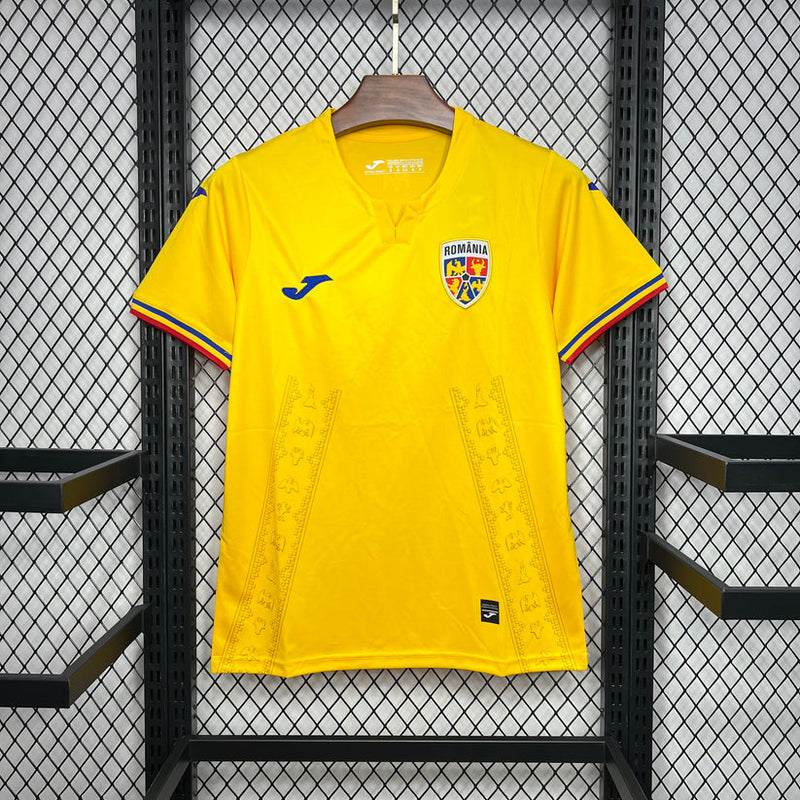 Camisola Romênia - Home 2024/25