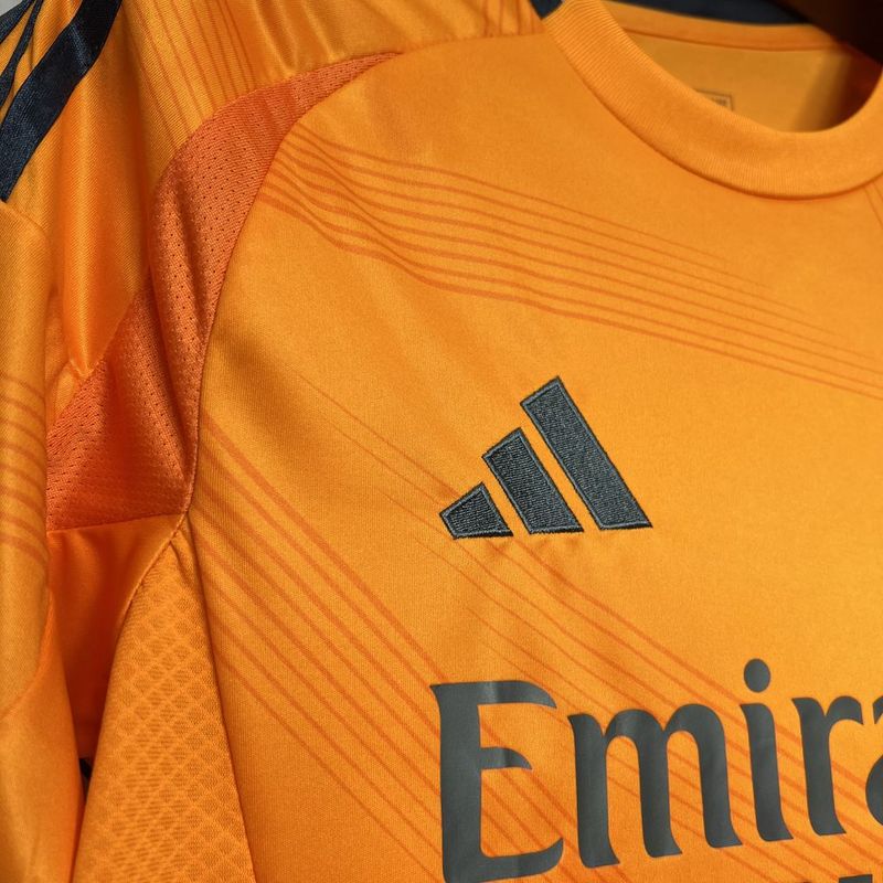 Camisa do Real Madrid Laranja 24/25